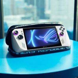 ASUS Funda Oficial ROG ALLY Travel Case Negra, Protección Impermeable para Consola ROG ALLY, Soporte Portátil y Almacenamiento para Tarjetas