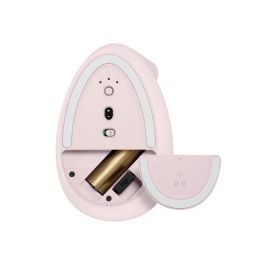 LOGITECH Raton Inalambrico 6 botones Ergonomico, Vertical, Videojuegos color Rosa LOGITECH Raton Inalambrico 6 botones Ergonomico, Vertical, Videojuegos color Rosa