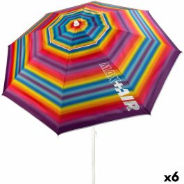 Sombrilla Aktive Multicolor Oxford Acero Tela Oxford 200 x 200 x 200 cm (6 Unidades) Precio: 107.49999975. SKU: B15KS2LLTP