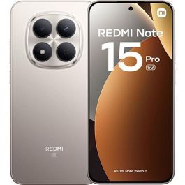 Xiaomi Redmi Note 15 Pro 5G Movil Libre Android 8GB RAM 256GB Almacenamiento Pantalla AMOLED 1.5K 200MP Camara Bateria 6580mAh Carga Rapida 45W Pantalla 6.8" Resistente IP68 Precio: 324.49999978. SKU: B154D3DV6P