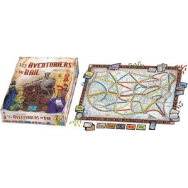 Asmodee Les Aventuriers du Rail USA Juego de Mesa en Francés