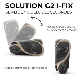 Cybex CYB4063846470020 Silla de coche Solution G2 i-Fix Plus Fabric Moon Black Cybex CYB4063846470020 Silla de coche Solution G2 i-Fix Plus Fabric Moon Black