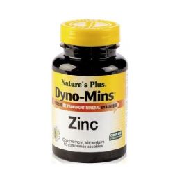 NATURES PLUS Dyno-Mins Zinc 15mg, 60 comprimidos – Suplemento para el metabolismo y próstata, apto para vegetarianos Precio: 19.5000003. SKU: B14JNC3HRC