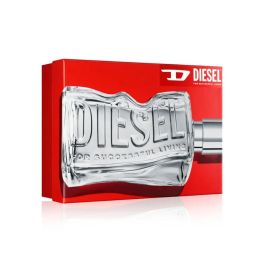 Diesel D5 Eau de Toilette Colonia Unisex Lote 3 piezas: EDT 100ml + 2 Geles de Ducha 75ml. Vegano y Rellenable