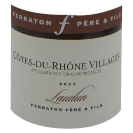 Domaine Ferraton 2023 Côtes du Rhône Villages Laudun - Vino blanco del valle del Ródano