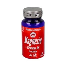 YNSADIET Magnesio + Vitamina B6, 60 comprimidos. Disminuye cansancio y fatiga. Apto para veganos. Precio: 5.5. SKU: B142W85J7K