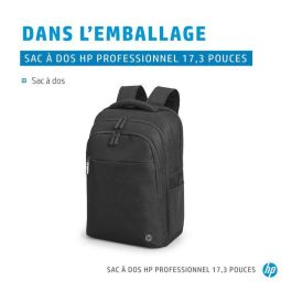 HP Mochila Professional 17.3 Pulgadas con Protección RFID, Sostenible, para Portátil