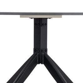 Mesa Centro Negro Piedra Sinterizada 60 X 60 X 50 cm