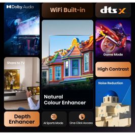 Hisense 32E4QT Smart TV 80cm 32" HD-Ready Negro Wifi Negro