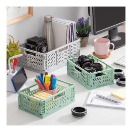 Set de 3 Cajas Organizadoras Plegables y Apilables Boxtor InnovaGoods Set de 3 Cajas Organizadoras Plegables y Apilables Boxtor InnovaGoods
