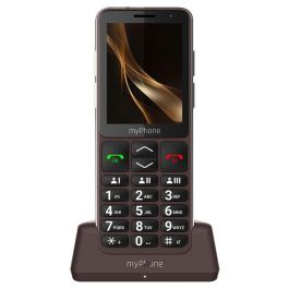 Myphone Bueno - Móvil Sencillo 4G con Pantalla de 2.8 Pulgadas, Cámara 2Mpx, Botón SOS, Batería de Larga Duración y Diseño Praline para Personas Mayores