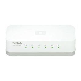 D-Link GO-SW-5E Switch de Escritorio 5 Puertos RJ-45 Fast Ethernet 10/100 Mbps No Administrado, Plug & Play con Tecnología Green Precio: 11.49999972. SKU: S55100826