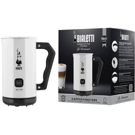 Bialetti MKF02 Espumador de Leche Automático Blanco 150ml Capacidad para Café y Bebidas 0.3L