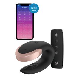 Satisfyer Double love vibrador parejas negro negro bluetooth app Precio: 78.49999993. SKU: B15Y8STFKJ
