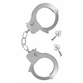 Set Erótico de Esposas Fetish Tentation Plateado Set Erótico de Esposas Fetish Tentation Plateado