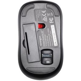 Kensington Ratón Inalámbrico ValuMouse con Clic Silencioso y Ambidextro, Sensor Óptico 1000 DPI, USB Nano, Plug & Play para PC/Mac