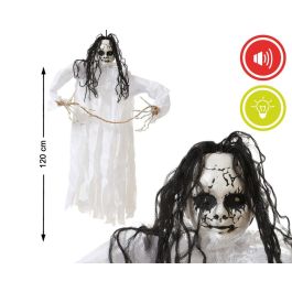 Fantasma Colgante con Luz y Sonido 120 cm - Decoración Espeluznante para Halloween Precio: 13.89000019. SKU: B1ENZL8N5N