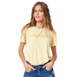 Camiseta de Manga Corta Mujer Rip Curl GTERO5-4094 Limón (XS)
