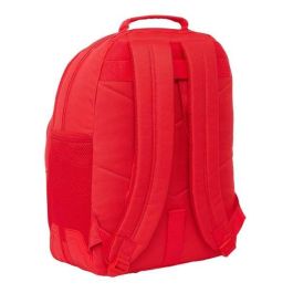 Mochila Safta Doble Con Cantoneras Adaptable A Carro Atletico De Madrid 420x320x150 mm Mochila Safta Doble Con Cantoneras Adaptable A Carro Atletico De Madrid 420x320x150 mm