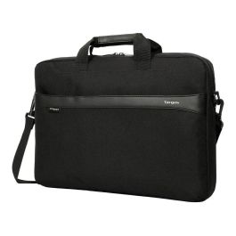 Targus Maletín Geolite EcoSmart Essential para portátil de 14 pulgadas, resistente al agua, negro
