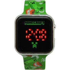 Kids Licensing Min4129 Reloj Led Minecraft para Niños +5 años