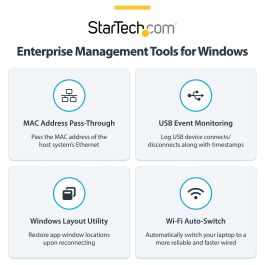 Hub USB Startech 116E-USBC-DOCK