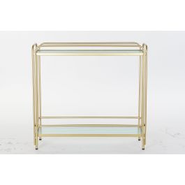 Camarera Glam DKD Home Decor Dorado 28 x 81 x 80 cm