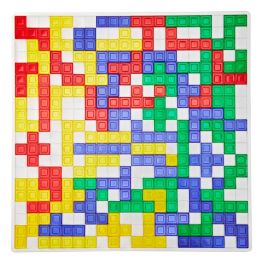 Mattel Games Bjv44 Juego de Mesa Blokus Refresh Estrategia Familiar +5 años