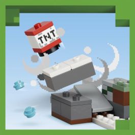 LEGO 21583 Minecraft La Aventura de Steve en la Taiga - Set de Construcción 79 Piezas con Figura de Steve, Creeper, Zorro y Conejo para Niños +6 Años