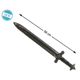 Espada Romana Guerrera Negra con Detalles en Relieve - 59 cm para Disfraces y Recreación Histórica Espada Romana Guerrera Negra con Detalles en Relieve - 59 cm para Disfraces y Recreación Histórica Precio: 1.68999974. SKU: B1BK7MCTQ8