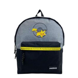 Toybags Mochila Escolar Pokémon Pikachu Adaptable a Carro, Espaldera Acolchada, Textil, 8x22x8 cm. Edad +7 años. Precio: 28.88999993. SKU: B18NKXP9DX