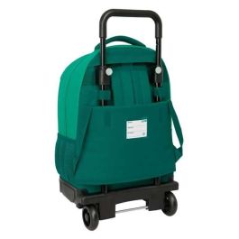 Mochila Safta Grande Con Ruedas Compact Extraible Resistente Al Agua Real Betis 450x330x220 mm Mochila Safta Grande Con Ruedas Compact Extraible Resistente Al Agua Real Betis 450x330x220 mm