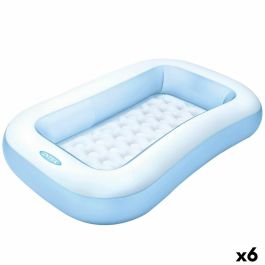 Piscina Hinchable para Niños Intex Rectangular Azul Blanco 90 L 166 x 25 x 100 cm (6 Unidades) Precio: 74.50000008. SKU: B1F34DSEN8