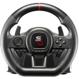 SUPERDRIVE GS650-X Volante de Carreras con Cambio Manual, 3 Pedales y Levas para PS4 / Xbox