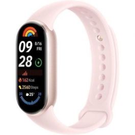 Xiaomi BHR8345GL Smart Band 9 Pulsera de Actividad con Pantalla AMOLED 1.62" 1200 nits, 21 días batería y 5 ATM - Rosa Místico