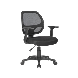 Q-connect Silla Giratoria Respaldo Medio Regulable Altura 870+120mm Profundidad 590mm Color Negro Precio: 111.4999996. SKU: B14TRP7DP6