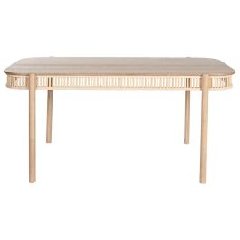 Mesa de Comedor Home ESPRIT Natural Abeto 160 x 80 x 76 cm Mesa de Comedor Home ESPRIT Natural Abeto 160 x 80 x 76 cm