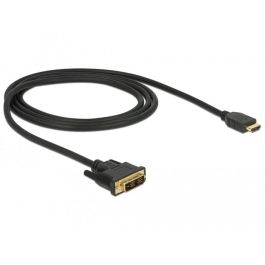DeLOCK 85582 Cable DVI 18+1 Macho > HDMI-A Macho 1m Negro, Conectores chapados en Oro Precio: 25.4999998. SKU: B1KK42GYN6
