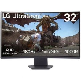 LG 32GS60QC-B pantalla para PC 80 cm (31.5") 2560 x 1440 Pixeles Quad HD Negro LG 32GS60QC-B pantalla para PC 80 cm (31.5") 2560 x 1440 Pixeles Quad HD Negro