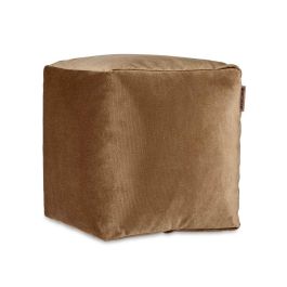 Puff Cuadrado Terciopelo 30X30Cm Marron Giftdecor (4 Unidades) Puff Cuadrado Terciopelo 30X30Cm Marron Giftdecor (4 Unidades)