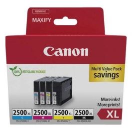 CANON Pack 4 Cartuchos PGI-2500XL Maxify iB4050 MB5050 MB5350 Alta capacidad Pack-4 colores ECOPACK Precio: 94.50000054. SKU: B15RGXTWVC