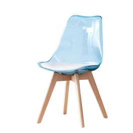 DKD Home Decor Silla Urban Azul Blanco 47 x 81 x 54 cm (4 Unidades) Precio: 209.8900001. SKU: S3033607