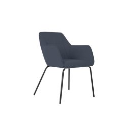DKD Home Decor Silla Scandi Azul Negro 56 x 83 x 55 cm Precio: 96.49999986. SKU: B1DVHAMTEQ