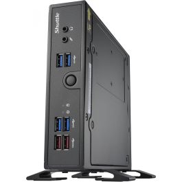 Shuttle DS50U3 Barebone XPC slim Intel Core i3-1315U 2xSODIMM DDR4/DDR5-SDRAM 2xM.2 1xSATA HDMI DP VGA Negro