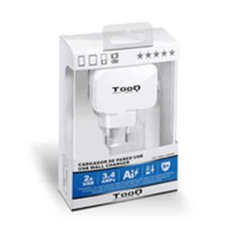 Cargador de Pared TooQ TQWC-1S02WT USB x 2 17W Blanco 17 W Precio: 7.58999967. SKU: BIX20181