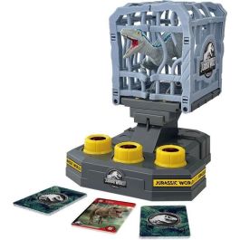 Epoch 7523 Juego de Mesa Jurassic World Cage Breaker: Libera al Velociraptor de la Jaula con Cartas. Apto para niños +4 años Epoch 7523 Juego de Mesa Jurassic World Cage Breaker: Libera al Velociraptor de la Jaula con Cartas. Apto para niños +4 años