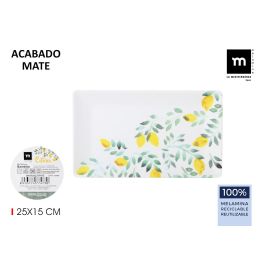 Bandeja Melamina Mate Citrus 25x15x2 cm La Mediterranea (12 Unidades) Precio: 33.68999975. SKU: B1243SH599