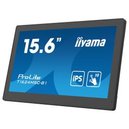 Iiyama T1624MSC-B1 Monitor Táctil 15.6" Full HD IPS 10 Puntos Multitáctil, HDMI, USB