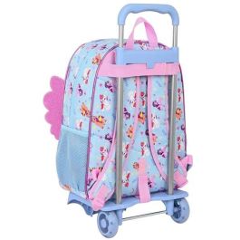 Mochila Escolar con Ruedas My Little Pony Wild & free Azul Rosa 33 x 42 x 14 cm Precio: 33.68999975. SKU: B123A6QYFL