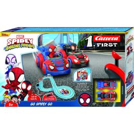 Carrera GO Spidey Go Circuito de Carreras Spidey and his Amazing Friends Marvel Edad +3 Años Longitud Pista 2.9m Precio: 38.50000022. SKU: B1KBWEXMNM